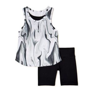 Athletic Works Girls Sports  3-Piece Active Set (Size:6-6X) NWT